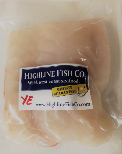 Frozen Red Snapper product photo. Taken fresh on a local BC fishing boat.