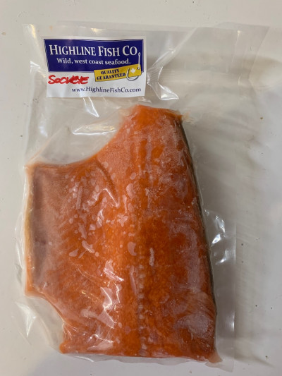 Frozen Salmon product photo.
